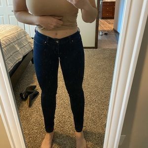 WHBM Mid-rise Skinny Jeans